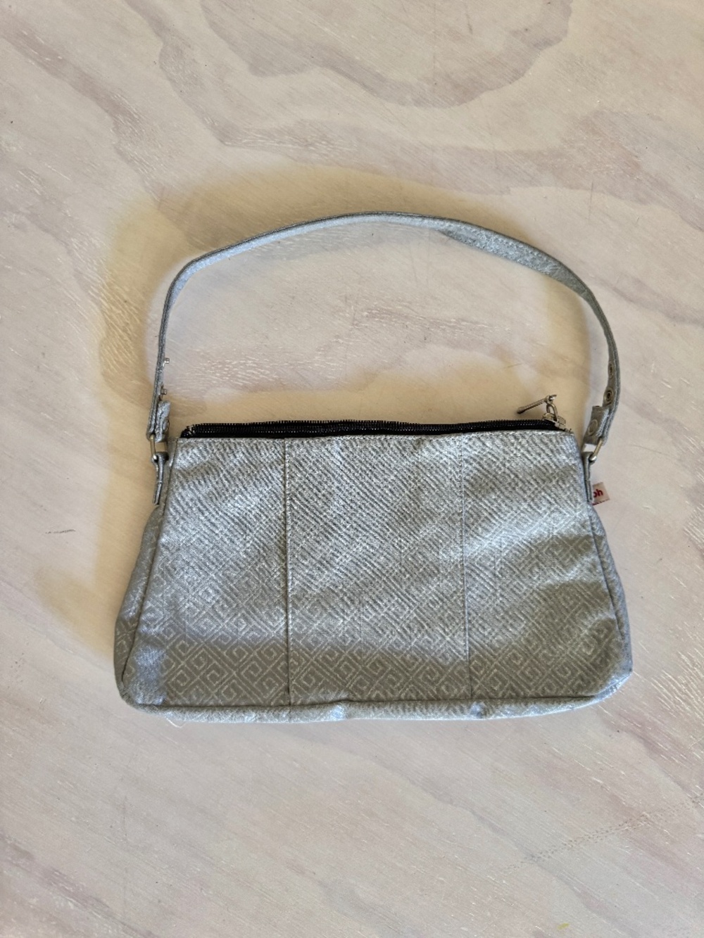 Silver Metallic gray 90s Purse Y2K Evening Party Bag Clutch Wristlet